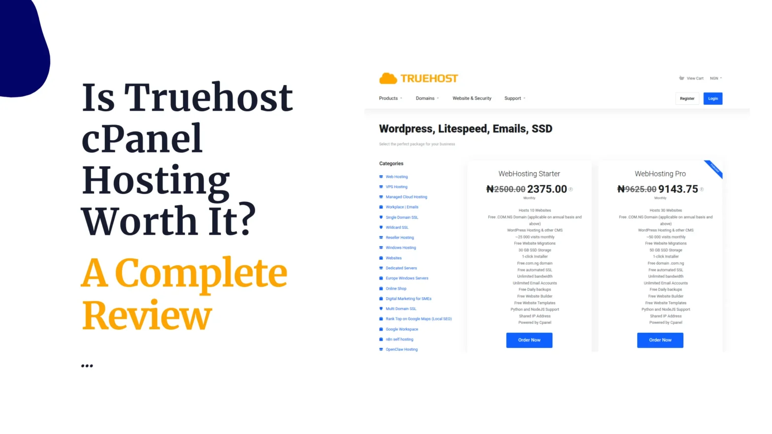 Is Truehost cPanel Hosting Worth It? A Complete Review