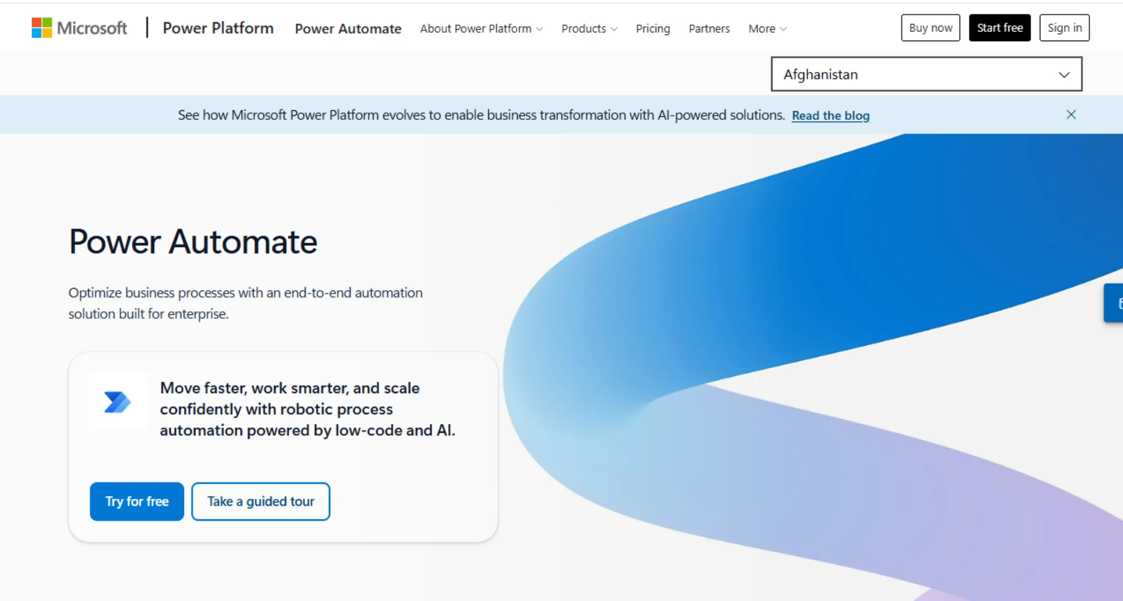 Microsoft Power AutomateFree Workflow Automation Tools