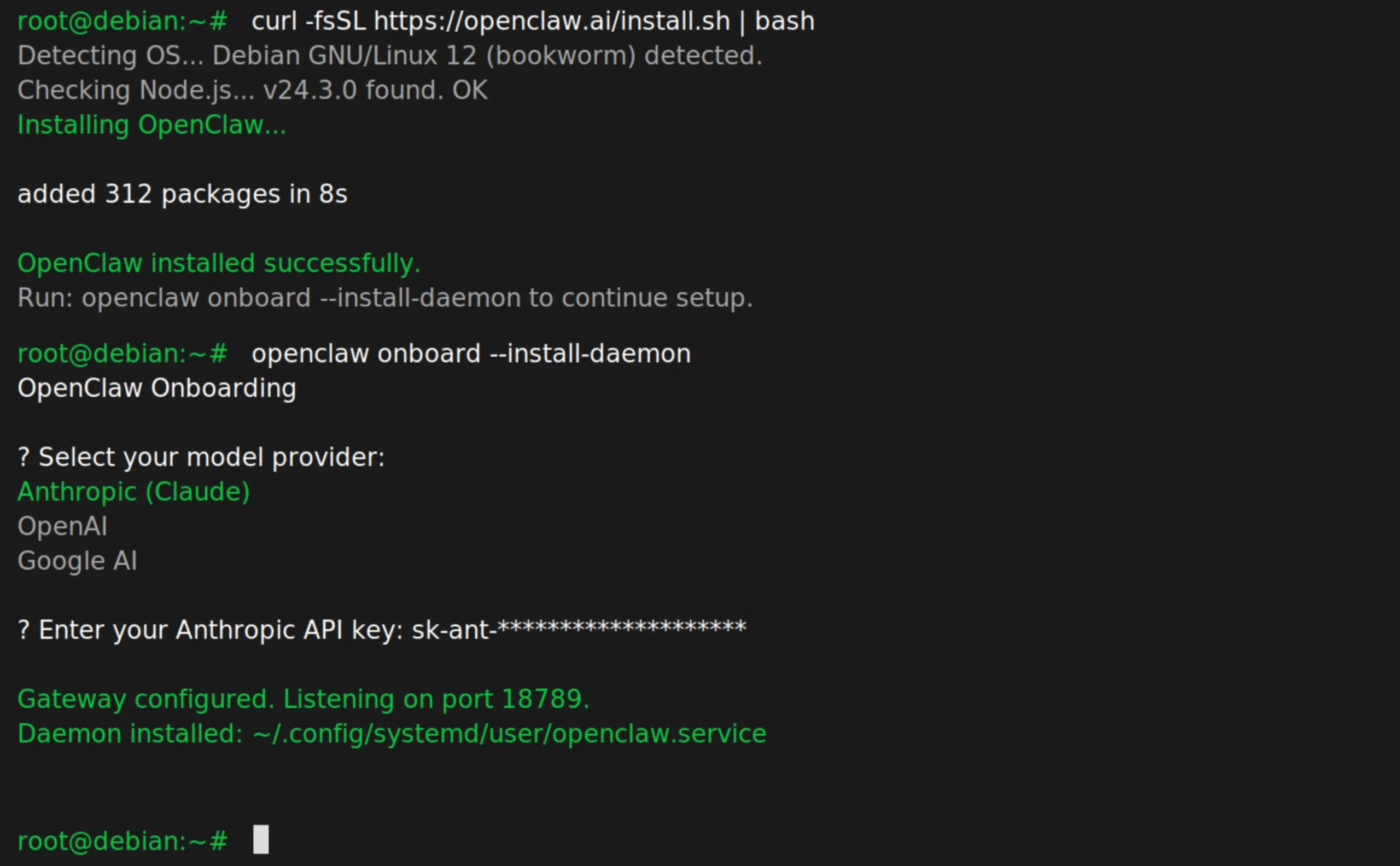 How to Install and Configure OpenClaw on Debian 2 OpenClaw on Debian: Install