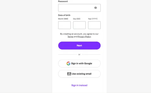 How to Create a Yahoo Mail Account in Nigeria (2026 Step-by-Step Guide) 2 Image showing the interface of password