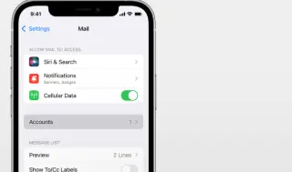 How to Create a Yahoo Mail Account in Nigeria (2026 Step-by-Step Guide) 3 image showing the screenshot of a phone on how to connect Yahoo to phone
