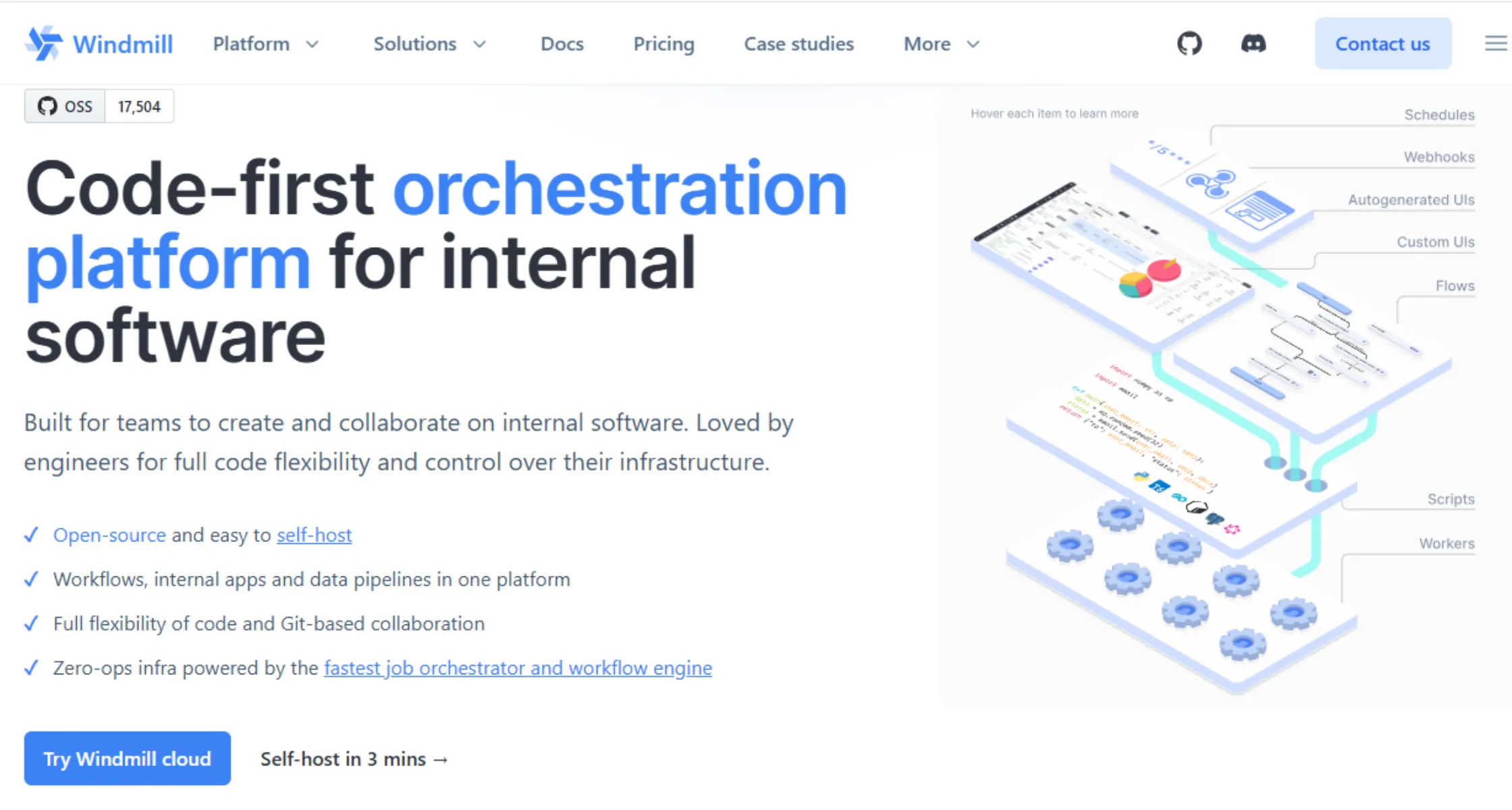 Windmill Free Workflow Automation Tools