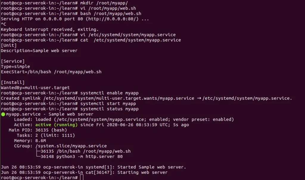 Step-by-Step Guide to Deploy an ASP.NET Website on a VPS 4 how to start your app using systemd on vps