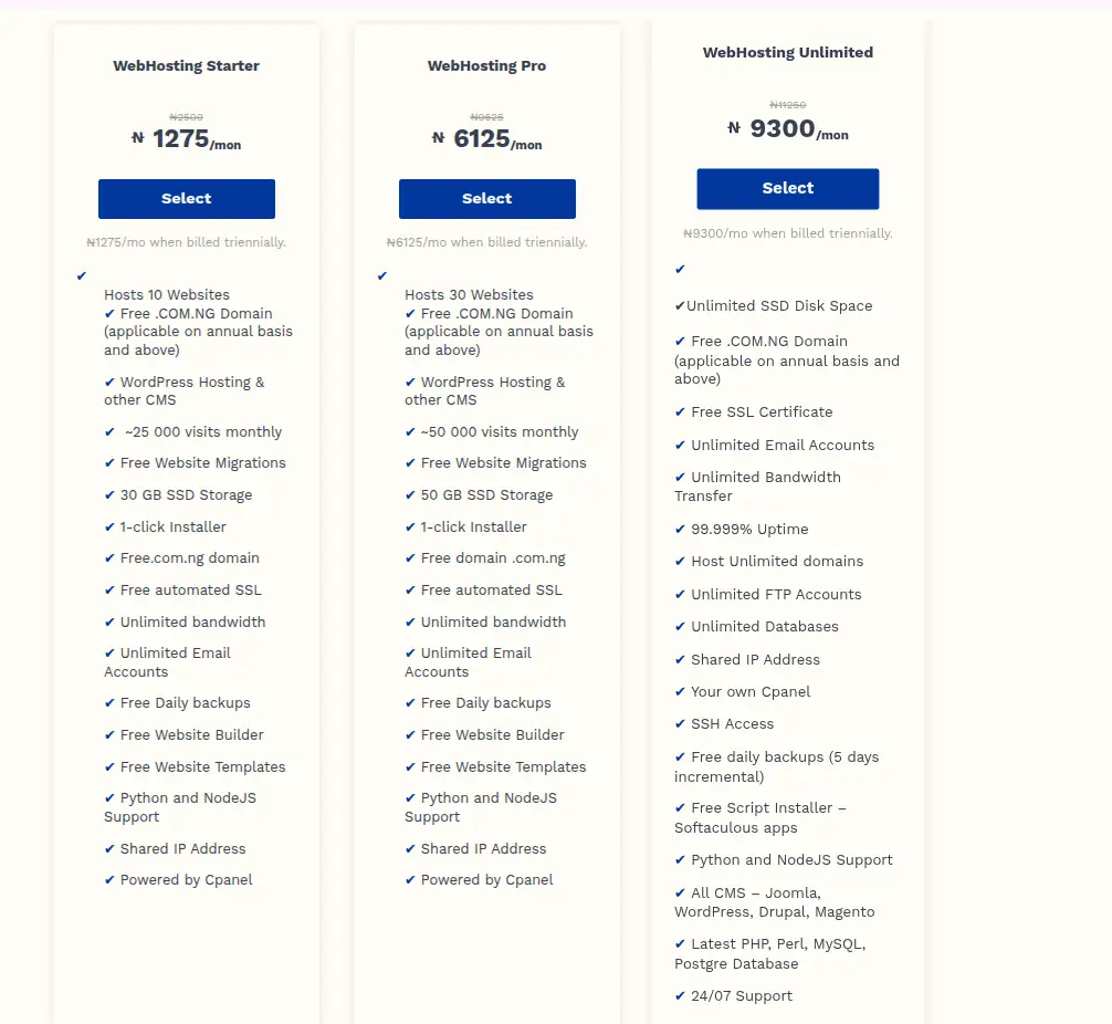 truehost wordpress hosting plans 2026