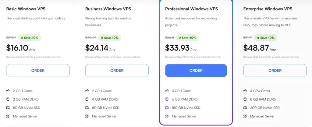 How To Get The Cheapest Windows VPS in Nigeria 4 ultahost windows vps plans
